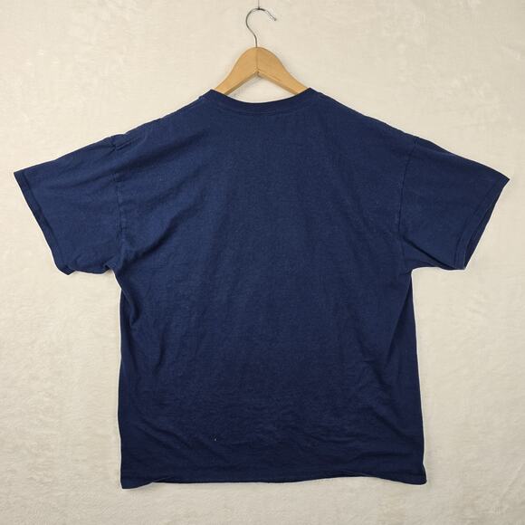 Trump 2024 Fight Political Shirt Mens XL Blue Short Sleeve Tee President MAGA - Picture 6 of 8